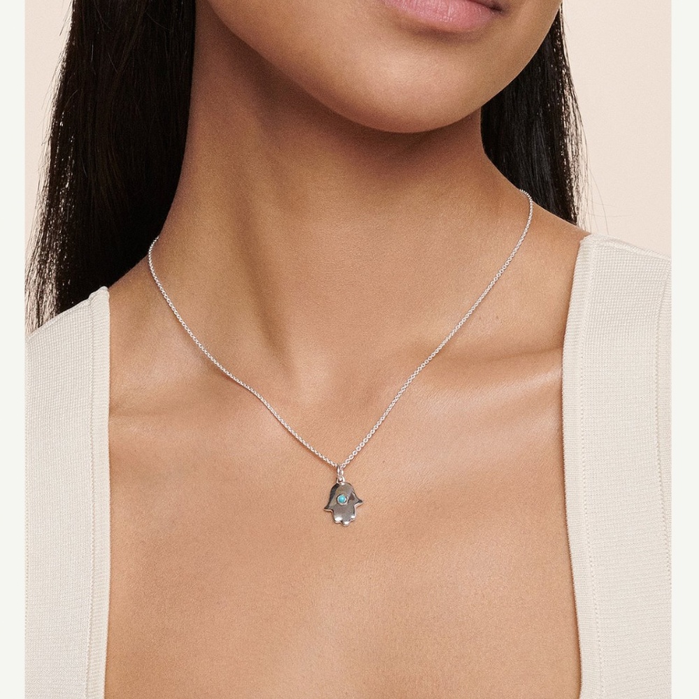 Fine Chain Necklace 17', Sterling Silver